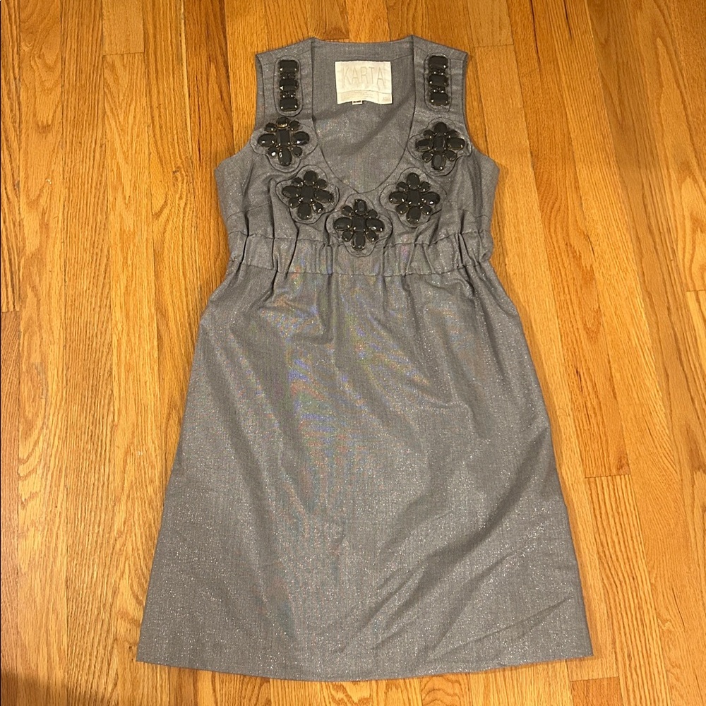 Karta Gray Textured Garment